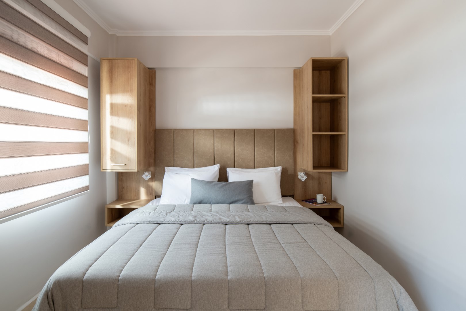 Superior Quadruple Studio (No. 01) – 1st Floor (Elevated Ground Floor) with Partial Sea View Balcony